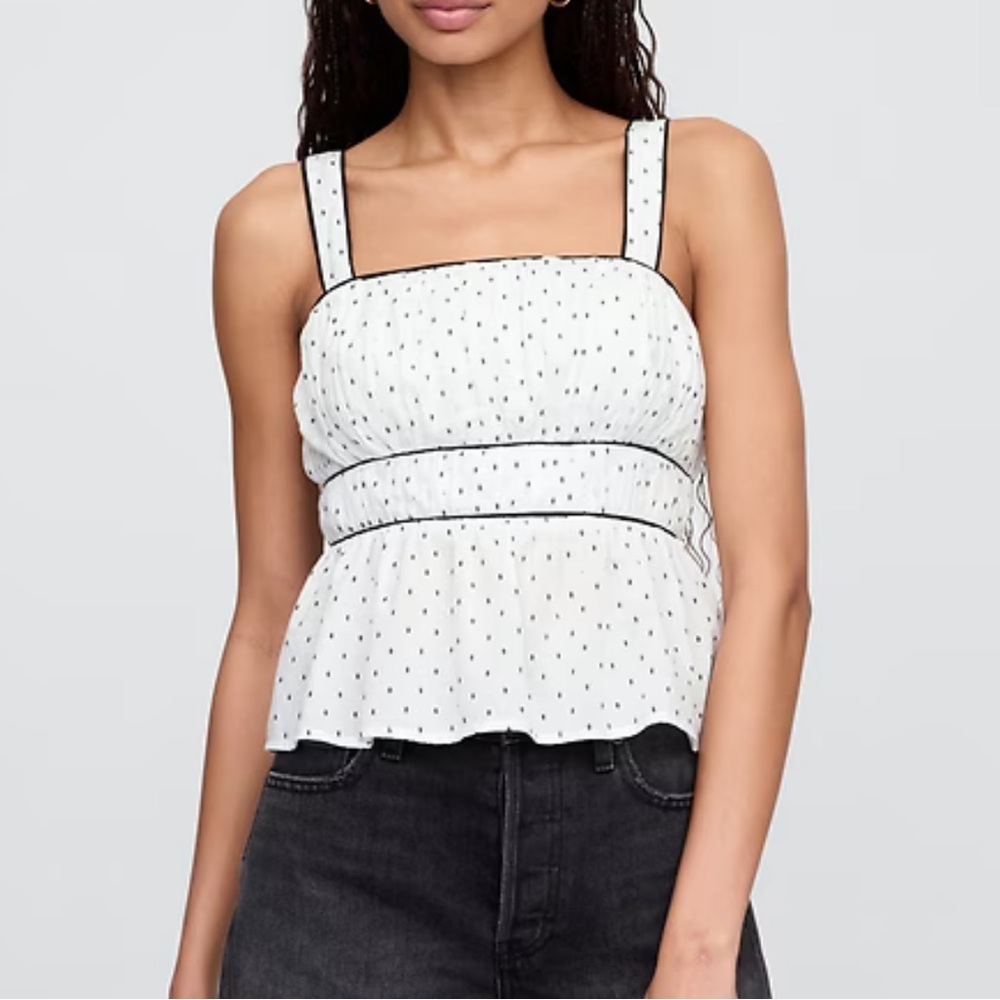 Peplum Tank Top
